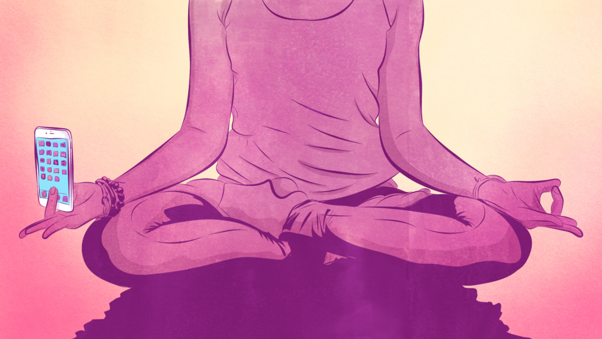4 мобильных приложения, которые помогут медитировать