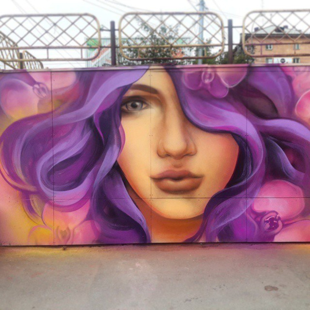 Марина Ягода: «В хорошем граффити должна быть мысль!»