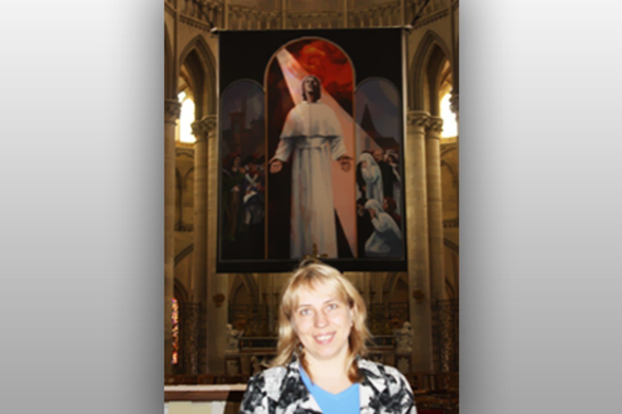 Оксана Сансон: «Написала для Ватикана картину в русских традициях»